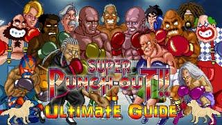 #superpunchout Super Punch-Out!! SNES - EASY Strategies for EVERYONE - ALL 16 Boxers, ALL Secrets!