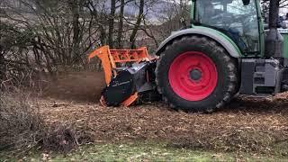 TMC Cancela TFX-225 Forstmulcher mit Fendt 724