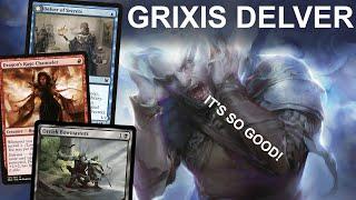 JUST. THE. BEST. Legacy Grixis Delver. Orcish Bowmasters, Dragon's Rage Channeler Tempo. MTG LotR