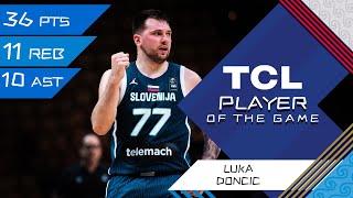 Luka Doncic (36 PTS) | TCL Player Of The Game | NZL vs SLO | FIBA OQT 2024 Greece