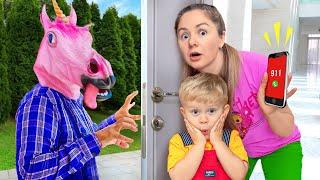 Who's At the Door + More Kids Videos by Diana and Roma Family