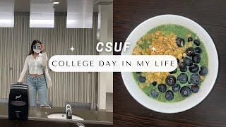 DAY IN MY LIFE AT CSUF! midterms season