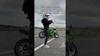 I’m a man on the outside  #bikergirl #bikerchick #bikelife