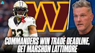 Commanders Won The Trade Deadline With One Move... | Pat McAfee Show