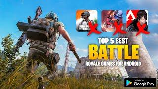 Top 5 Best Battle Royale Games For Android | High Graphics (Online/Offline)