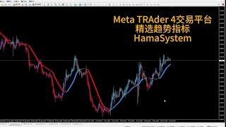 Meta Trader 4交易平台精选趋势指标HamaSystem