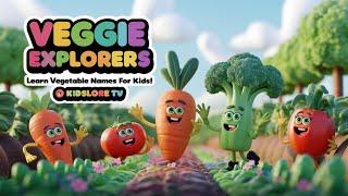 Veggie Explorers: Learn Vegetable Names for Kids! | Kidslore TV