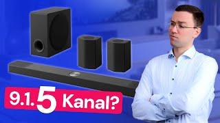 LG DS95TR - Eine der besten Dolby Atmos Soundbars dank 9.1.5 Kanälen?