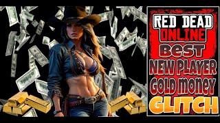 THE BEST NEW PLAYERS GOLD MONEY GLITCH!!! #rdr2#rdr2online#new