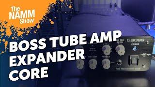 Boss WAZA Tube Amp Expander Core | Overview & Sound Demo | NAMM 2025