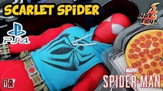 Hot Toys SCARLET SPIDER PS4 Review BR / DiegoHDM