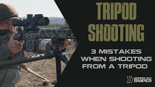 Tripod Shooting - 3 Mistakes When Shooting from a Tripod