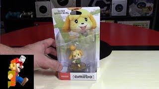 Isabelle Amiibo Unboxing + Review (Smash Bros. Version)