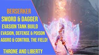 Sword and Dagger Tank Build for Throne and Liberty - Berserker TL Build