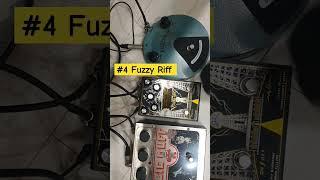 #4 Fuzzy Riff bigmuff game changer audio plasma coil dunlop jhf1 fuzzface