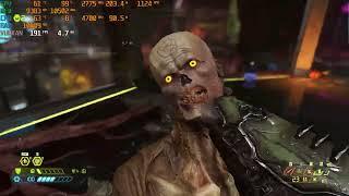 Doom Eternal  RTX 4070 TI Ryzen 7 5700X 1440p Master Level gameplay with ray tracing and DLSS