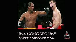 Lamon Brewster talks about beating Wladimir Klitschko