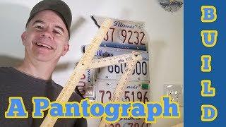 How to make a pantograph (enlarge an image)