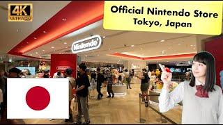 Official Nintendo Store Shibuya Walking Tour  Tokyo Japan ASMR 4K  Mt Fuji Mario