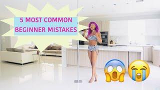 Common Beginner Pole dancing fitness mistakes