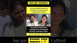 Tribal women eared Upsc exam #viral #trending #IAS#UPSC CSE #lbsnaa #tribal#administration #success