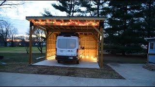 Adding SMY Deck Lights to My Carport Build HQ