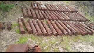 Уничтожение боеприпасов времён Великой Отечественной войны на острове Тютерс