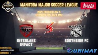 September 18th Div 4 RCSC Interlake Impact vs SouthSide FC