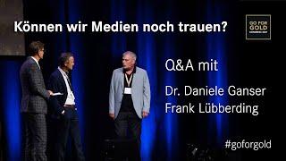 Dr. Daniele Ganser | Podiumsdiskussion | Können wir den Medien noch vertrauen?