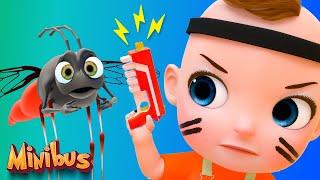 Mosquito, Go Away! - Nursery Rhymes & Kids Songs | Minibus