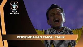 Persembahan Faizal Tahir sebelum perlawanan akhir Piala Malaysia! | Piala Malaysia 2023