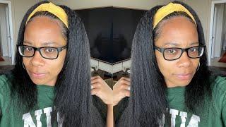 Wow! This Wig Looks Like It's Growing Out Of My Scalp | Kinky Straight | Ywigs