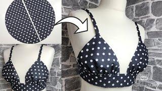 Wow  Very Easy Bra Sewing in all Sizes - No Pattern | Sewing Tips and Tricks