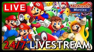  24/7 Super Mario Livestream (Non-Stop Mario Games!)