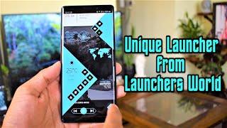 Interactive & Unique Android Launcher 2020 from Launchers World-Modern Launcher-Home screen launcher