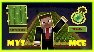 ماینکرافت : نحوه ساخت فارم کاکتوس اکس پی | MInecraft: How to Make Minecraft Cactus Xp Farm