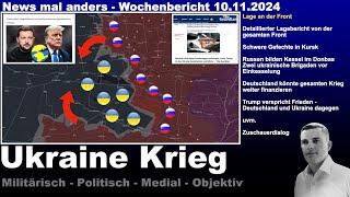 Lagebild an der Front - Wird Deutschland nach Trumps Erfolg den Krieg alleine finanzieren? Q&A uvm.