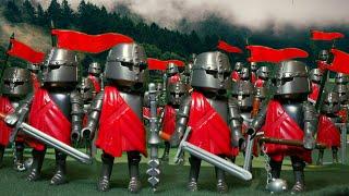 Teutonic Knights vs Kievan Rus War Battle - Playmobil History