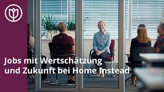 Jobs mit Wertschätzung und Zukunft bei Home Instead