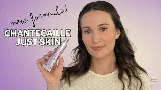 GRWM: trying the NEW Chantecaille Just Skin Tinted Moisturizer