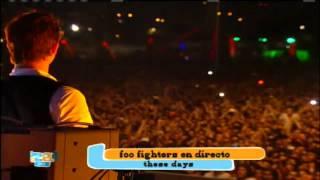 Foo Fighters - These Days / This Is A Call / In The Flesh (Live @ Lollapalooza Chile 2012)