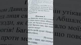 Псалом 3, Біблія українською мовою, переклад проф. Рафаїла Турконяка.