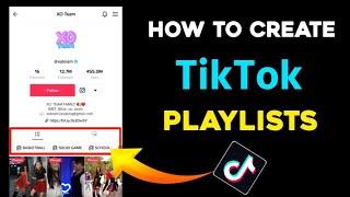 How To Create a Playlist on Tiktok | Enable Playlist on tiktok | new features