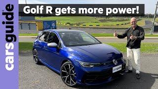 Volkswagen Golf R 2025 review: More power for AWD hot hatch, tempting new Audi S3 & BMW M135 buyers!