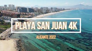 San Juan Beach (Alicante) summer 2022 in HD 4K