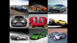 Top Ten Fastest Cars Of All Time