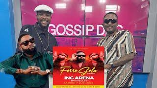 FERRE GOLA billetterie ya ING ARENA  efungwami  FALLY ake mbangu na Finlande ko sala nini ?