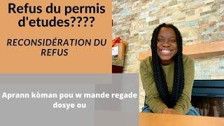 Demande de reconsidération - Aprann kòman pou w mande "Reanalize" dosye ou aprè yon refi