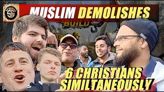 Muslim DEMOLISHES 6 Christians Simultaneously Hashim Speaker's corner