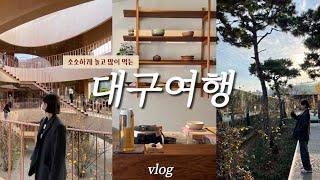 vlog) 1박2일 맛도리멋도리 대구여행 | 소소하게 놀고 먹는건 많이 먹는 알찬 일박이일